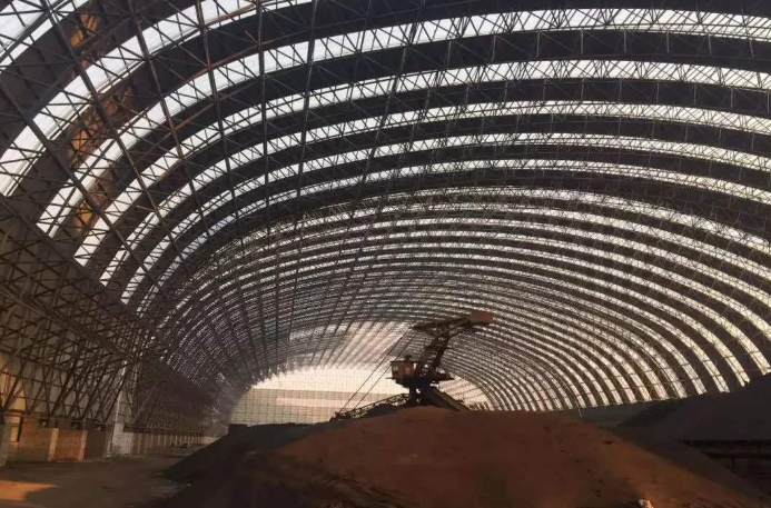 昆山概述原料场封闭技术的特点和类型